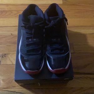 Jordan Bred 11s Red Black & White Classic